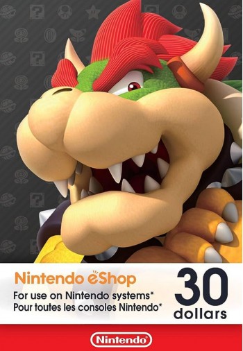 Nintendo eShop Card 30 CAD