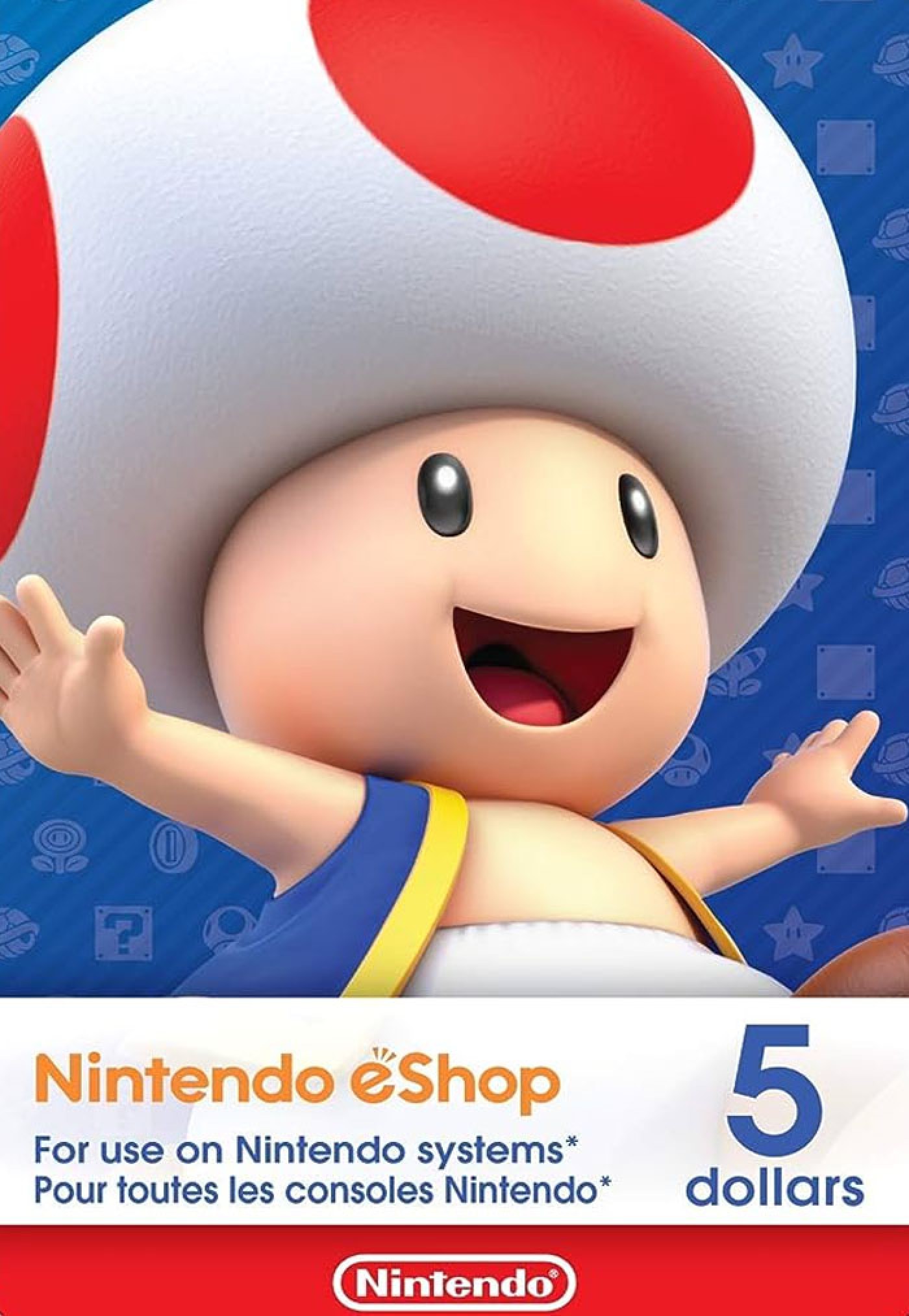 Nintendo eShop Card 5 CAD