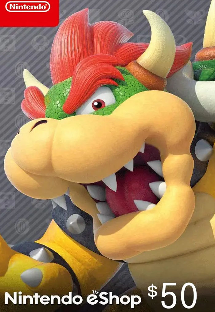 Nintendo eShop Card 50 CAD