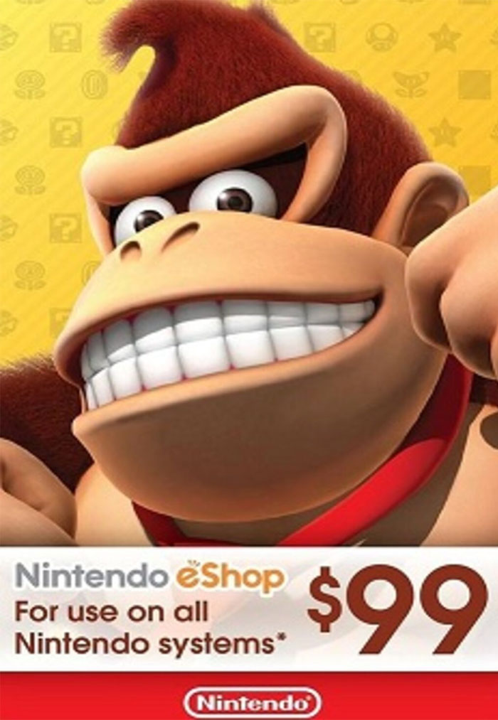 Nintendo eShop Card 99 CAD